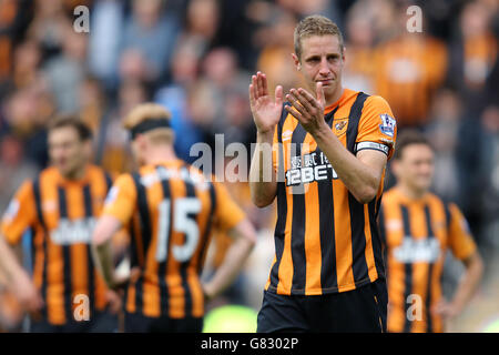 Fußball - Barclays Premier League - Hull City gegen Manchester United – KC Stadium Stockfoto