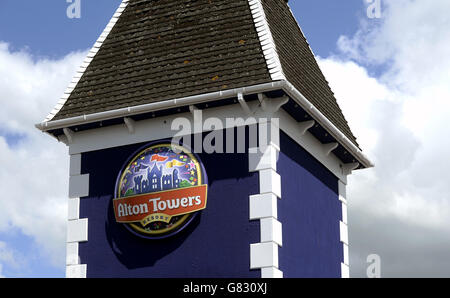 Alton Towers Smiler Unfall Stockfoto