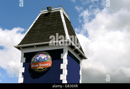 Alton Towers Smiler Unfall Stockfoto