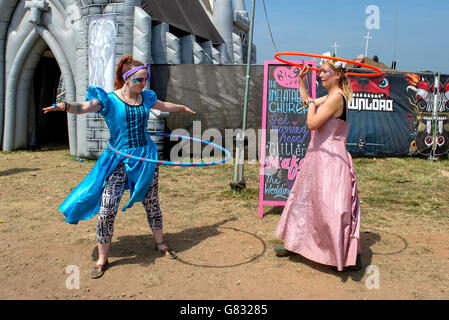 Download Festival 2015 - Tag eins - Donington Park Stockfoto