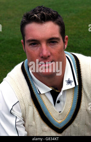 Cricket - Derbyshire County Cricket Club - 2005 Photocall - County Ground Stockfoto