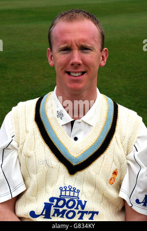 Cricket - Derbyshire County Cricket Club - 2005 Photocall - County Ground Stockfoto