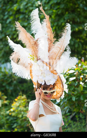 Horse Racing - das Royal Ascot treffen 2015 - Tag drei - Ascot Racecourse Stockfoto