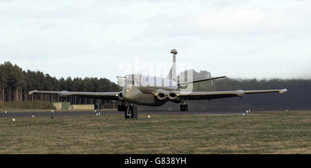 Nimrode - RAF Kinloss Stockfoto