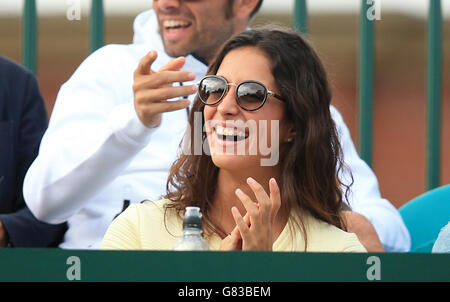 Tennis - The Boodles - Tag 4 - Stoke Park. Rafael Nadals Freundin Maria Francisca Perello während des vierten Tages der Boodles im Stoke Park, Buckinghamshire. Stockfoto