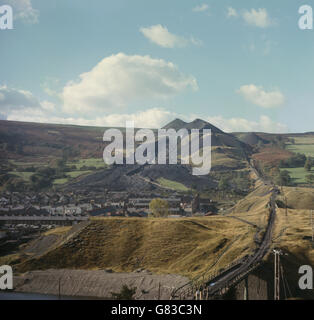 Unfälle und Katastrophen - Aberfan Katastrophe - Wales Stockfoto