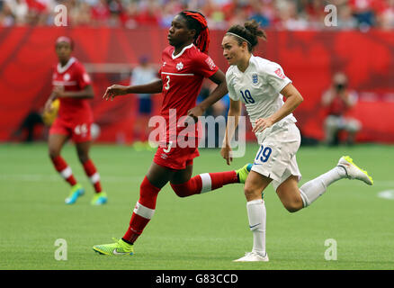 Fußball - FIFA Frauen Weltmeisterschaft 2015 - Quarter Final - England V Kanada - BC Place Stockfoto