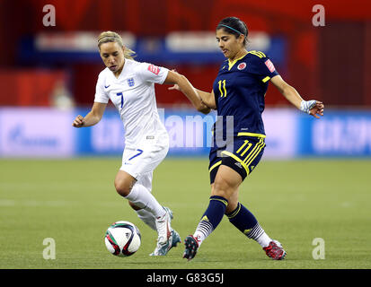 Fußball - FIFA Frauen Weltmeisterschaft 2015 - Gruppe F - England V Kolumbien - Olympiastadion Stockfoto