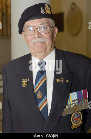 Gedenktafel an der nationalen Malaya und Borneo Veterans Association vorgestellt - St. Pauls Cathedral Stockfoto