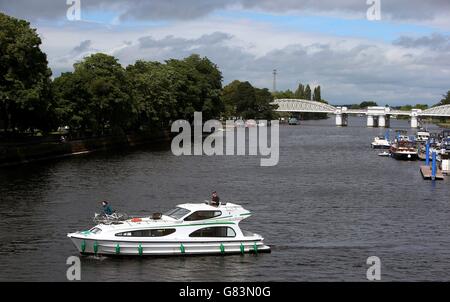 Sommerwetter 30. Juni 2015 Stockfoto