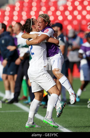 Fußball - FIFA Frauen Weltmeisterschaft 2015 - Runde der letzten 16 - Norwegen V England - Lansdowne Stadium Stockfoto