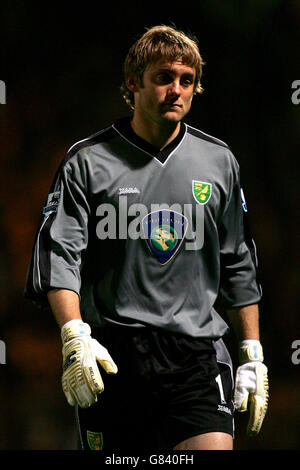 Fußball - FA Barclays Premiership - Norwich City / Newcastle United - Carrow Road. Robert Green, Torwart von Norwich City Stockfoto