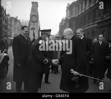 Politik - Marschall Tito Besuch in Großbritannien - London Stockfoto