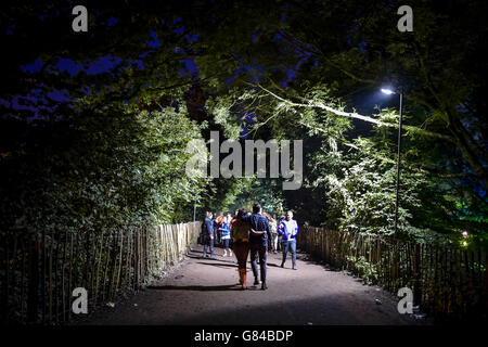 Glastonbury Festival 2015 - Tag 3 Stockfoto