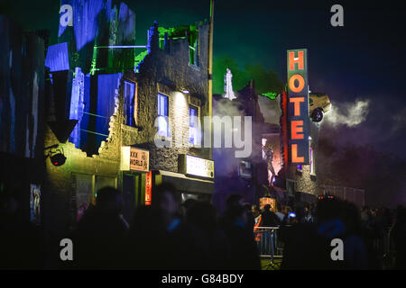 Glastonbury Festival 2015 - Tag 3 Stockfoto