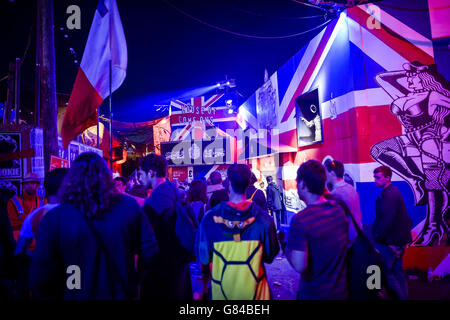 Glastonbury Festival 2015 - Tag 3 Stockfoto