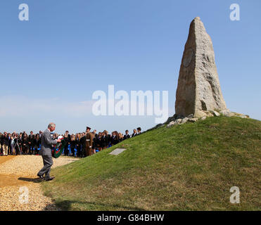 Der Prinz von Wales-Besuch in Hampshire und Kent Stockfoto