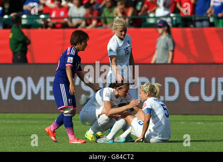 Fußball - FIFA Frauen Weltmeisterschaft 2015 - Semi Final - Japan V England - Commonwealth Stadium Stockfoto