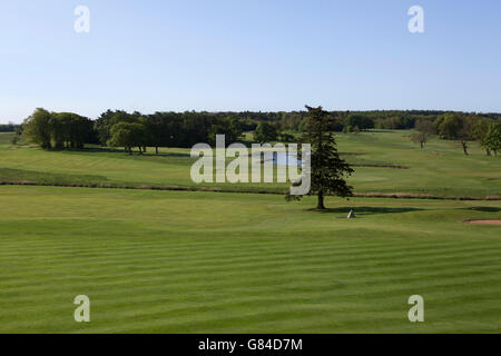 Matfen Hall Golfplatz in Northumberland, England. Stockfoto