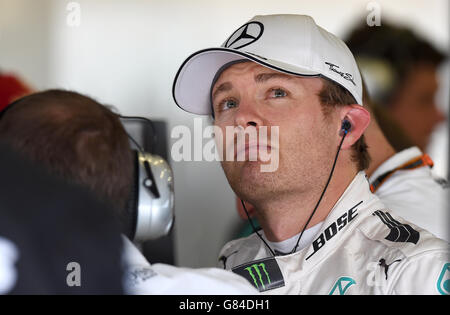 -Formel 1 Weltmeisterschaft - 2015 British Grand Prix - Qualifikation Tag - Silverstone Rennstrecke Stockfoto