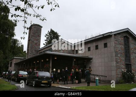 Billy und Lisa Graham Beerdigungen Stockfoto