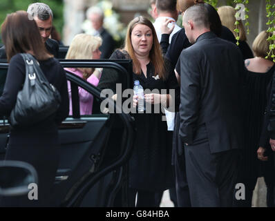 Billy und Lisa Graham Beerdigungen Stockfoto