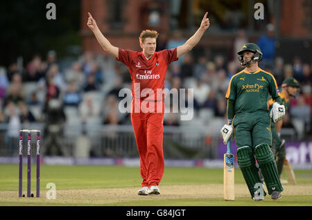 Cricket - NatWest t20 Blast - Northern Division - Lancashire V Nottinghamshire - Emirates Old Trafford Stockfoto