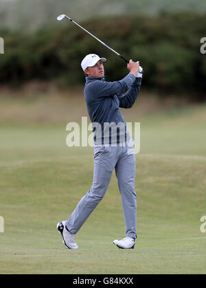 Golf - The Open Championship 2015 - Tag Vier - St Andrews. Der US-Amerikaner Jordan Spieth am vierten Tag der Open Championship 2015 in St Andrews, Fife. Stockfoto