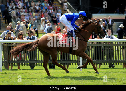 Horse Racing - Juli-Festival - Tag eins - Newmarket Racecourse Stockfoto