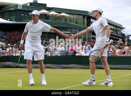 Tennis - Wimbledon Championships 2015 - Tag vier - der All England Lawn-Tennis and Croquet Club Stockfoto