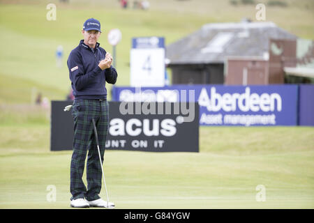Golf - Scottish Open - Preview Day - Gullane Golfclub Stockfoto