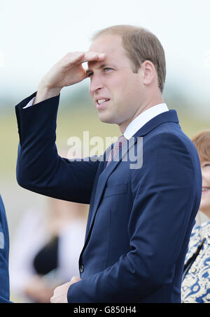 Königlicher Besuch in Imperial War Museum Stockfoto