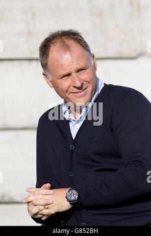 Fußball - Pre Season freundlich - Blyth Spartans V Blackpool - Croft Park Stockfoto