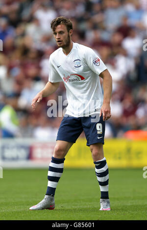 Fußball - vor der Saison freundlich - Preston North End V Heart of Midlothian - Deepdale. Will Keane, Preston North End. Stockfoto