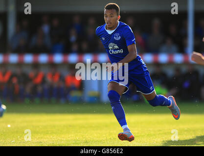 Fußball - Pre Season freundlich - Rhyl V Everton U21 - Belle Vue Stockfoto