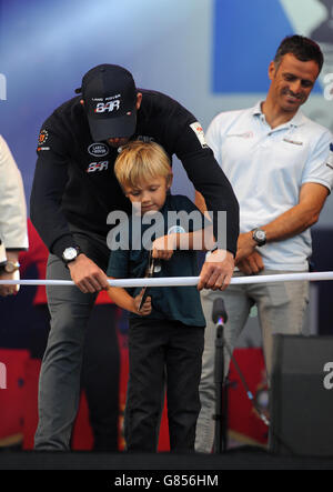 Segeln - Americas Cup - Tag eins - Portsmouth Stockfoto