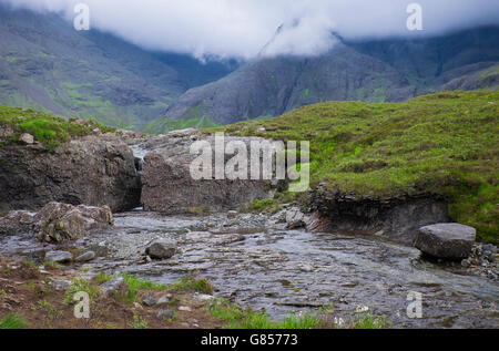 Fee-Pools in Isle Of Skye, Schottland Stockfoto