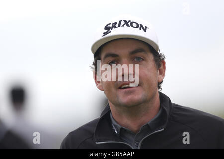 Keegan Bradley aus den USA während eines Trainingstages vor der Open Championship 2015 in St Andrews, Fife. DRÜCKEN Sie VERBANDSFOTO. Bilddatum: Dienstag, 14. Juli 2015. Siehe PA Geschichte GOLF Open. Bildnachweis sollte lauten: Danny Lawson/PA Wire. EINSCHRÄNKUNGEN: - keine kommerzielle Nutzung. Kein Weiterverkauf. Nur für Standbilder. Das Logo der Open Championship und der klare Link zur Open-Website (www.TheOpen.com) werden bei der Veröffentlichung der Website eingefügt. Weitere Informationen erhalten Sie unter +44 (0)1158 447447. Stockfoto