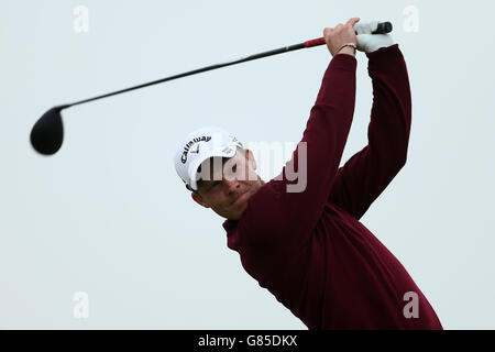 Golf - The Open Championship 2015 - Tag Fünf - St Andrews. Englands Danny Willett am fünften Tag der Open Championship 2015 in St Andrews, Fife. Stockfoto