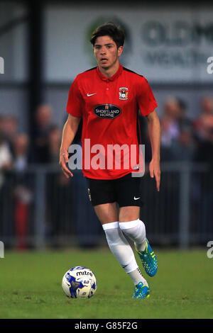 Fußball - Pre Season freundlich - Portsmouth gegen Coventry City - Havant and Waterlooville Stockfoto