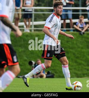 Fußball - Pre Season Friendly - Hertha BSC gegen Fulham - Athletic Arena Schladming. Cameron Burgess (FC Fulham, #38) Stockfoto