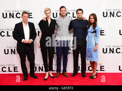 Man From U.N.C.L.E Photocall - London Stockfoto