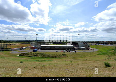 Fußball - Pre Season freundlich - Northampton Town V Derby County - Sixfields Stockfoto