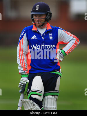 Cricket - Dritter Investec Ashes Test - England gegen Australien - England Nets Session - Edgbaston. Englands Ian Bell während einer Nets-Sitzung in Edgbaston, Birmingham. Stockfoto