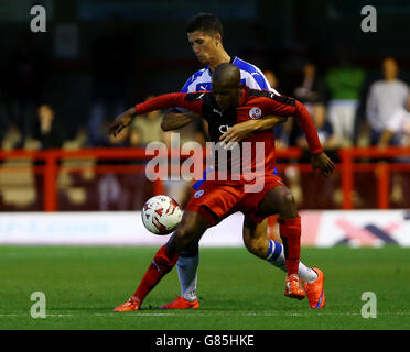 Fußball - Pre Season freundlich - Crawley Town V Reading - Checkatrade.com Stadion Stockfoto