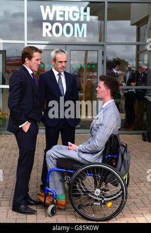 Horse Racing - Galway Festival - Tag vier - Galway Rennbahn Stockfoto