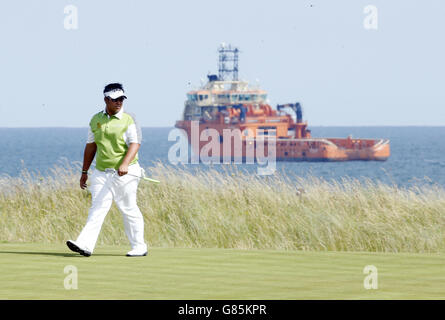 Golf - Saltire Energie Paul Lawrie Match Play - Tag vier - Murcar Links Golfclub Stockfoto