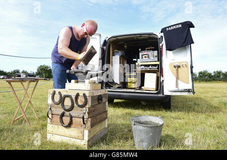 Essex-schwere Pferde-Show - London Stockfoto