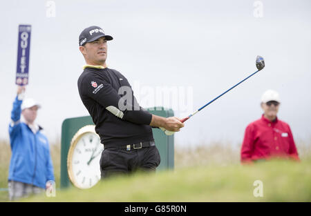Golf - Scottish Open - Tag zwei - Gullane Golfclub Stockfoto