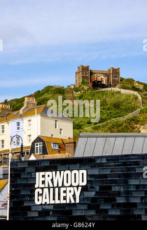 Die Kunstgalerie Jerwood Hastings Stade East Sussex England UK Stockfoto